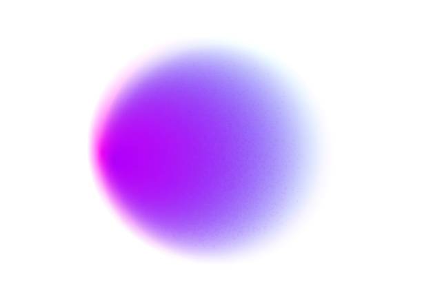 bildbanksillustrationer, clip art samt tecknat material och ikoner med purple circle gradient noise gradation. abstract color watercolor blur mesh shape on white background. gradient aura, grain neon blob with noise effect vector illustration. - oskarpt fokus
