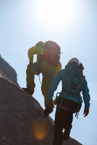 istock Two mountaineers in the mountains 2007413211