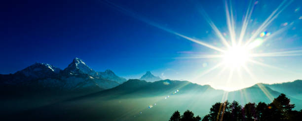 istock Annapurna Range Sunrise, Himalaya 2007429724