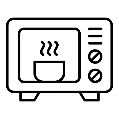 Microwave Icon Style