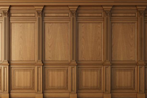 istock Cabinet wall background wood panels 2007595088