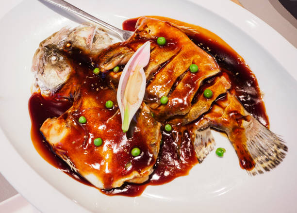 Chinese food: West Lake Fish in Vinegar Gravy