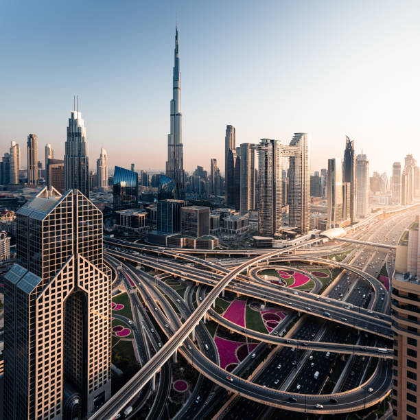 istock Dubai downtown skyline with modern skyscrapers at sunset. United Arab Emirates 2007676011