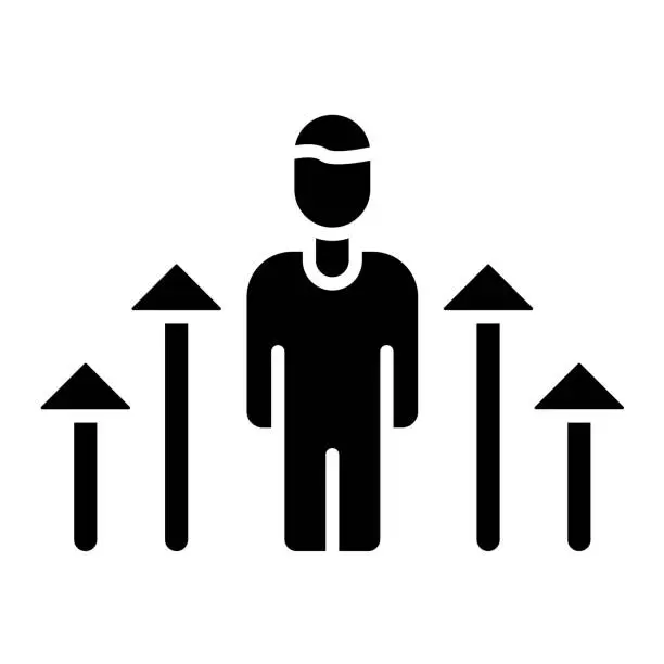 Vector illustration of Persona Development Icon