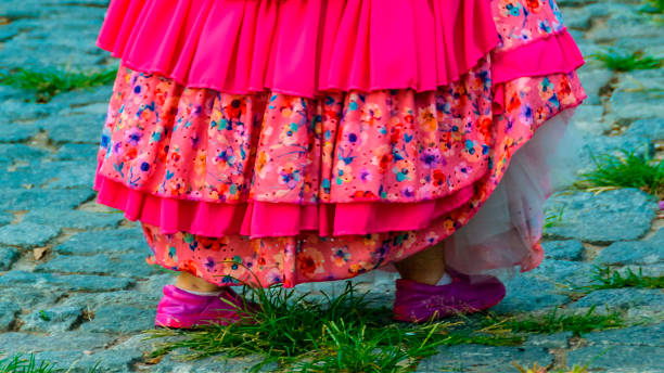 istock Tiny old women with costume close up detail 2007836522