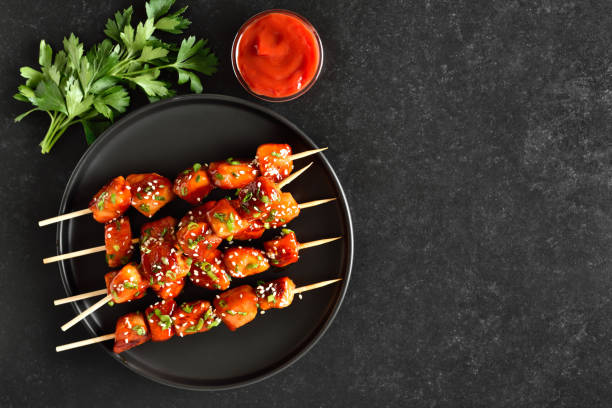 istock Teriyaki chicken skewers 2007904114