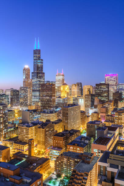 istock Chicago, Illinois, USA Downtown Skyline from Above 2007908979