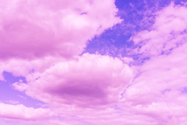 istock Beautiful dramatic pink cloud sky purple and violet tones Background.Toned. 2007911142