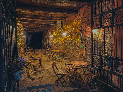 Cafe in the old town