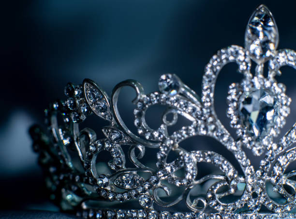 istock Luxury vintage royal crown background. Queen, princess 2007979869