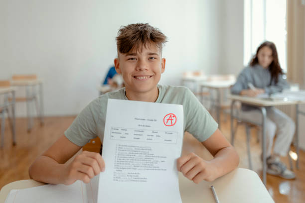 istock Portrait of Schoolboy With Perfect Grade 2008048191