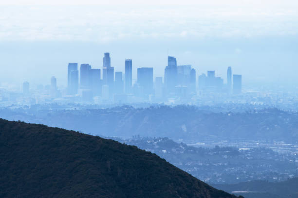 istock Los Angeles Downtown Storm Haze 2008054706