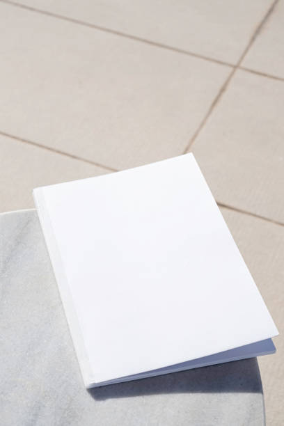 istock blank magazine for mockup design on marble table by the swimming pool 2008060872