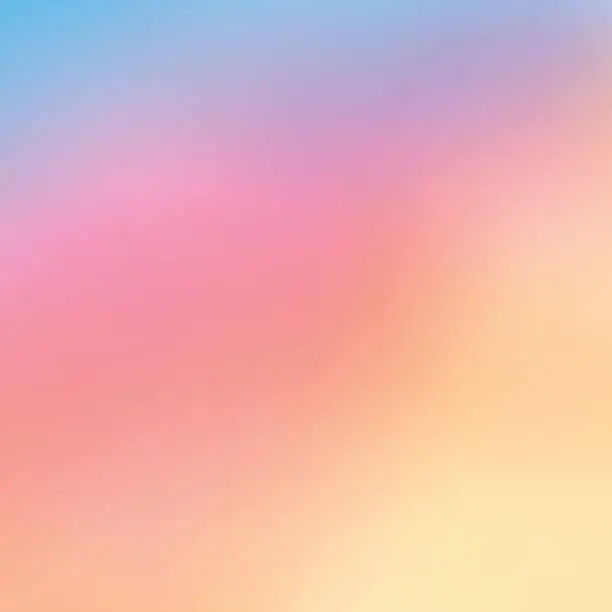 Vector illustration of Subtle Smooth Gradient Sunset Background