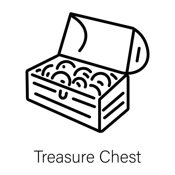 treasure chest - stolen goods点のイラスト素材／クリップアート素材／マンガ素材／アイコン素材