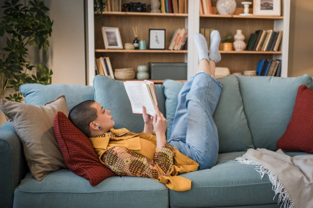 istock I like to spend these non-working days in bed reading a good book 2008213993