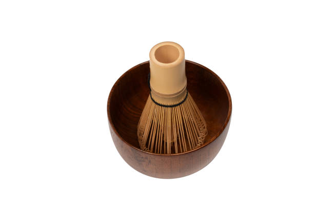 istock Bamboo crown and bamboo bowl isolated on a white background. 2008215709