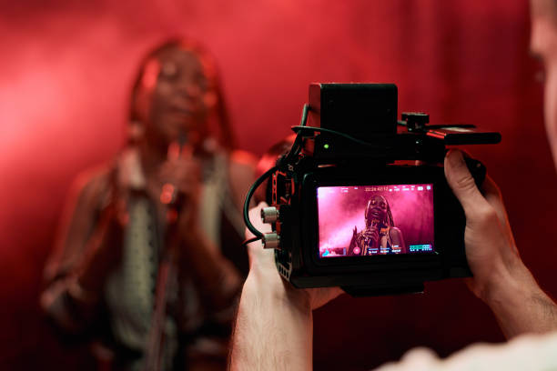 istock Cameraman Filming Music Video 2008322260