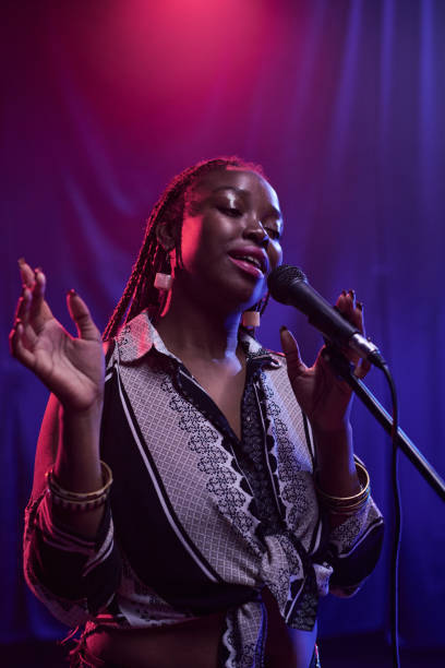 istock Talented Black Woman on Stage 2008322264
