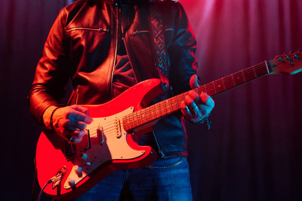 istock Rock Musician Playing Electric Guitar 2008322829