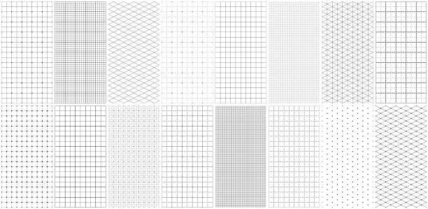 Vector illustration of Seamless graph paper