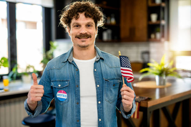 istock Latino men voted in the American elections. 2008428224