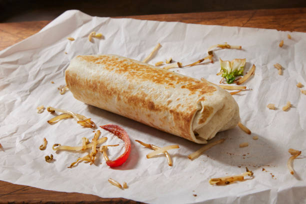 istock Preparing the Copycat Chinese Food Burrito 2008434661