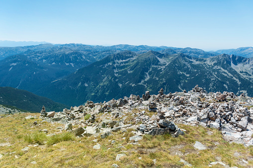Panoramic view of Rila  Mountain , Bulgaria
