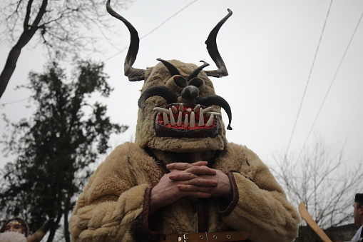 Kyustendil, Bulgaria - February 10, 2024: First masquerade festival \
