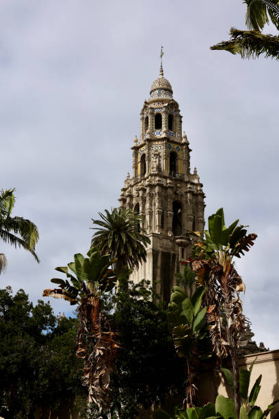 istock Historic bell tower in San Diego Balboa Park 2008694447