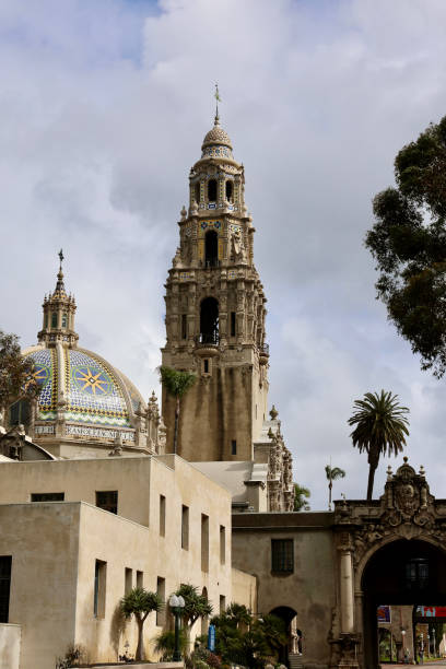 istock Historic bell tower in San Diego Balboa Park 2008694457