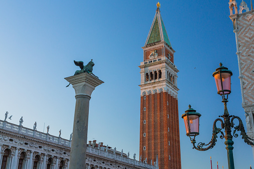 Campanile di San Marco  in Venice, Italy, 2019