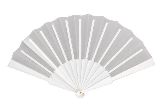 istock White Chinese fan isolated 2008826090