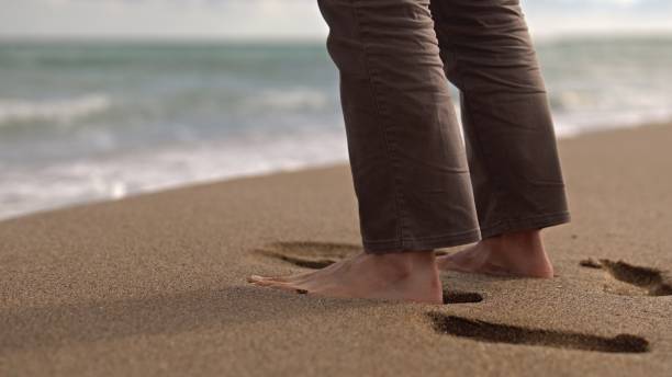 The single lifestyle. Autumn adventure at the seaside.