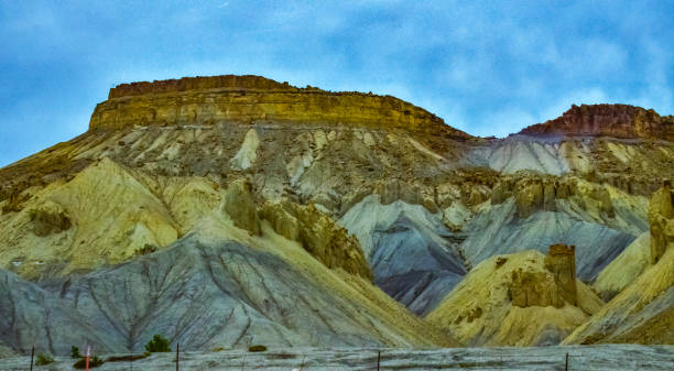 istock Mountainous landscape, red and yellow mountains in Utah, US 2008909997