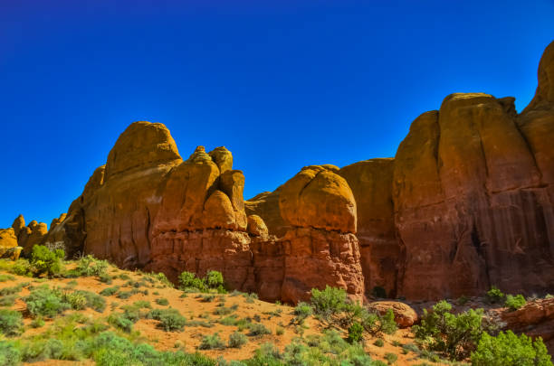 istock Eroded landscape, Arches National Park, Moab, Utah, US 2008910021