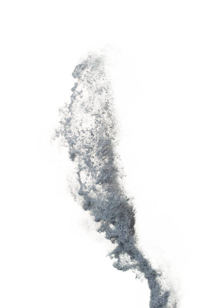 istock Silver metallic glitter sparkle swirl sand storm. Silver Glitter sand spark blink spin circle wind blow, fly throw silver glitters particle. White background isolated, selective focus Blur bokeh 2008925651