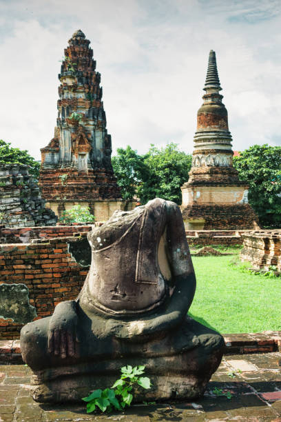 12th century ancient Wat Phra Si Rattana Mahathat temple in Lopburi Thailand.