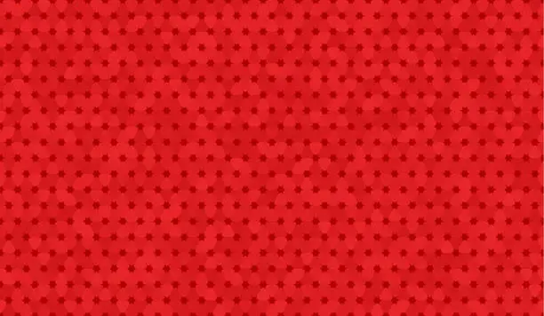 Vector illustration of Abstract red seamless pattern background