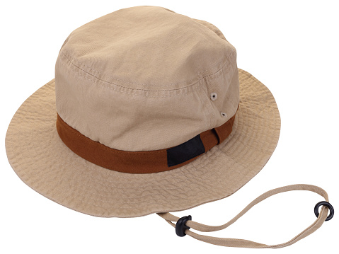 Brown hiking hat