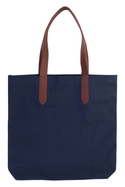 istock Naby blue canvas bag mockup 2009317887