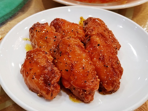 Honey Glazed Chicken Wings