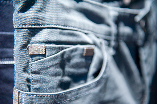 Pocket on jeans