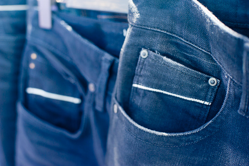 jeans background worn out denim pattern classic texture blue background of denim canvas