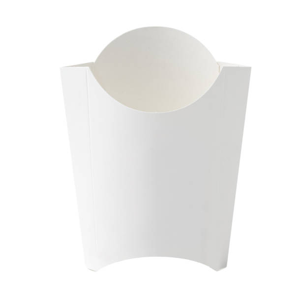 istock White carton package for fast food on white background 2009497683