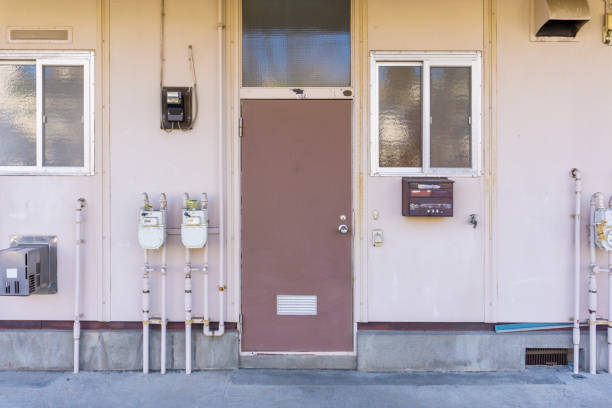 istock Landscape photography with an old housing complex 2009529763