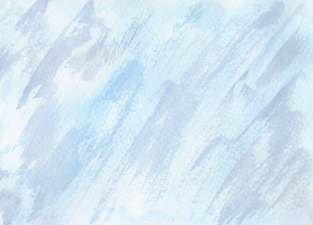 istock Abstract watercolor gray-blue background with dry brush texture, hand-drawn. 2009541850