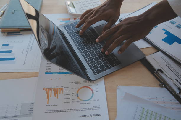 istock Finance manager meeting discussing company growth project success financial statistics, professional investor working start up project for strategy plan with document, laptop and digital tablet. 2009622398
