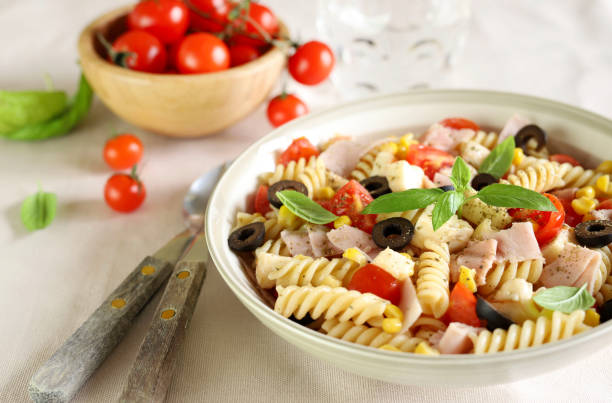 istock Summer pasta salad. Italian food. 2009751116