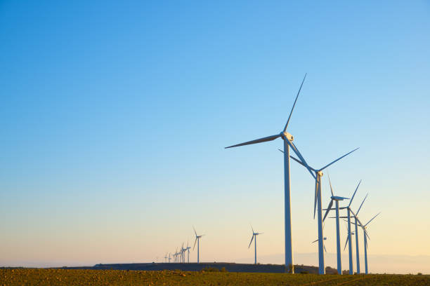 istock Wind turbine generators for alternative electricity production 2009770757